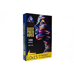 Глянцевая фотобумага INKSYSTEM Glossy Photo Paper 180g 10x15 см 100 шт