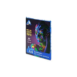 Глянцевая двусторонняя фотобумага INKSYSTEM Glossy Photo Paper 220g A4 50 шт