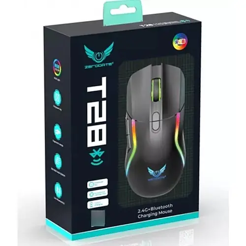 Беспроводная мышь ZERODATE T28 Black (SH0000330)