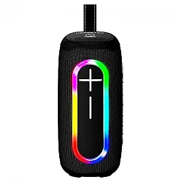 Портативная колонка с подсветкой Hopestar P60 Bluetooth 3000 мАч 20 Вт Черный (2104618553)