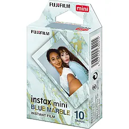 Фотопапір Fujifilm Instax Mini Blue Marble Film 8,6х5,4 см Голубувато-золотистий 10 шт