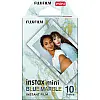 Фотопапір Fujifilm Instax Mini Blue Marble Film 8,6х5,4 см Голубувато-золотистий 10 шт
