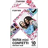Фотопапір Fujifilm Instax Mini Confetti 8,6х5,4 см Різнокольоровий 10 шт