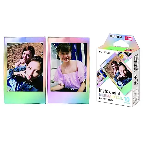 Фотопапір Fujifilm Instax Mini Mermaid Tail 8,6х5,4 см Різнокольоровий 10 шт