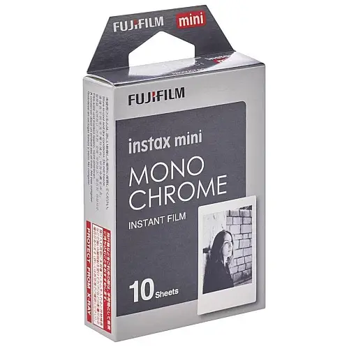 Фотопапір Fujifilm Instax Mini Monochrome 8,6х5,4 см Світло-сірий 10 шт