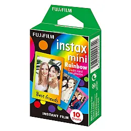 Фотопапір Fujifilm Instax Mini Rainbow 8,6х5,4 см Різнокольоровий 10 шт