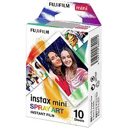 Фотопапір Fujifilm Instax Mini Spray Art 8,6х5,4 см Різнокольоровий 10 шт