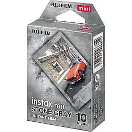 Фотопапір Fujifilm Instax Mini Stone 8,6х5,4 см Сірий 10 шт