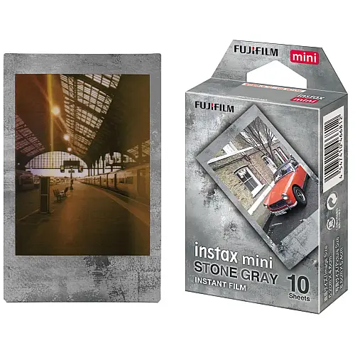 Фотопапір Fujifilm Instax Mini Stone 8,6х5,4 см Сірий 10 шт
