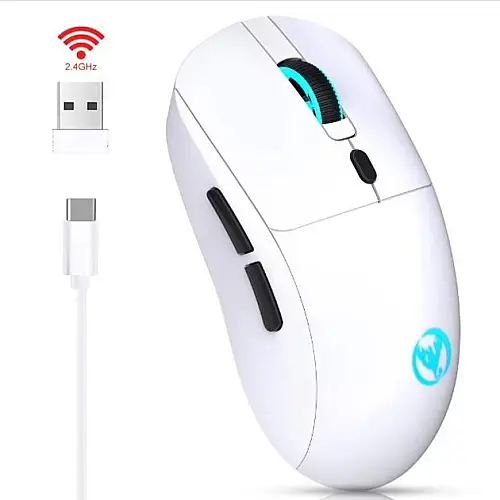 Беспроводная мышь HXSJ T20 DPI 3600 White (SH0000334)
