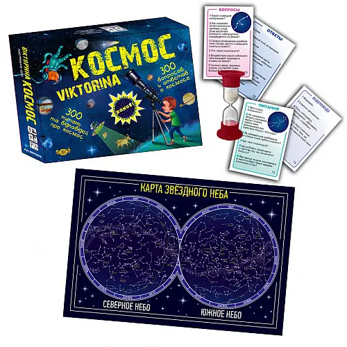 Настольная игра Мастер Викторина КОСМОС MKP0906