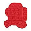 Антистресс Игрушка Pop it Красный Амонг Ас Бегущий