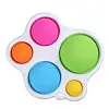 Сенсорная игрушка Fat Brain Toys Simple Dimple поп ит антистресс симпл димпл pop it детский (SIMDIM127)