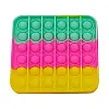 Игрушка антистресс Pop It Квадрат 3 цвета