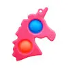 Антистресс Игрушка Trend-Box Симпл Димпл Розовый Единорог с карабином - 2 пупырки