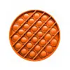 Игрушка детская POP IT Антистресс силиконовый круглый Оранжевый (A4104OG)