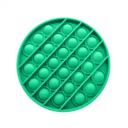 Игрушка детская POP IT Антистресс силиконовый круглый Зеленый (A4104GR)