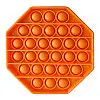 Игрушка антистресс Pop It Оранжевый восьмиугольник