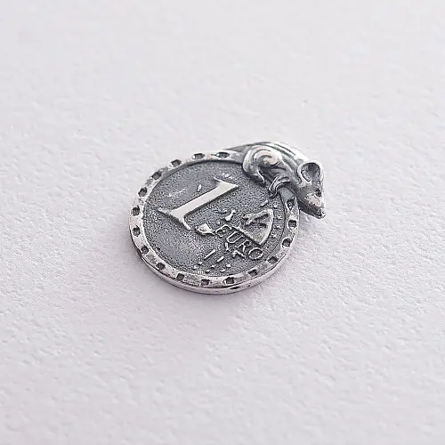 Сувенир кошельковая мышь 23479 Оникс 1.9 г