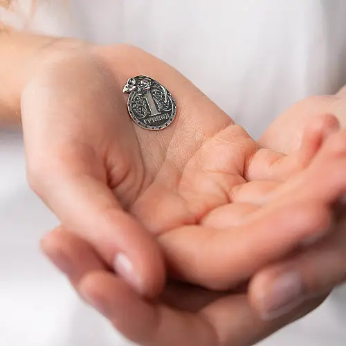 Сувенир Кошельковая мышь 23478 Оникс