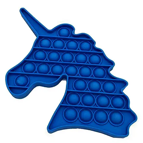 Игрушка антистресс Pop It Тёмносиний Единорог
