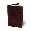 Кожаная обложка для паспорта BermuD B 01-18Br-01-13 Бордовый