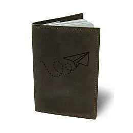 Кожаная обложка для паспорта BermuD B 01-18Ko-01-13 Коричневый