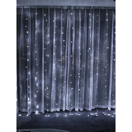Гирлянда Xmas Водопад 7275 360LED W-3, 3x2 м Белый свет
