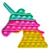 Игрушка антистресс Pop It Единорог 3 цвета