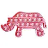 Игрушка антистресс Pop It Светло-розовый Носорог