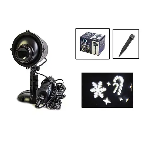 Новогодний уличный лазерный проектор X-Laser (X-Laser XX-XZ-2004(06)