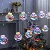 Гирлянда штора Xmas 200L 10 Капель Шарик Ширина Разноцветное Свечение 3M 165-Cl54M