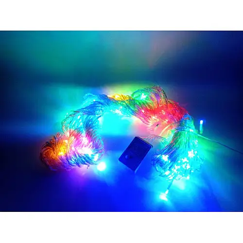 Гирлянда Xmas 320 Led Ламп Штора Водопад Разноцветное Свечение 3Mх3M 165-Cl174Rgb