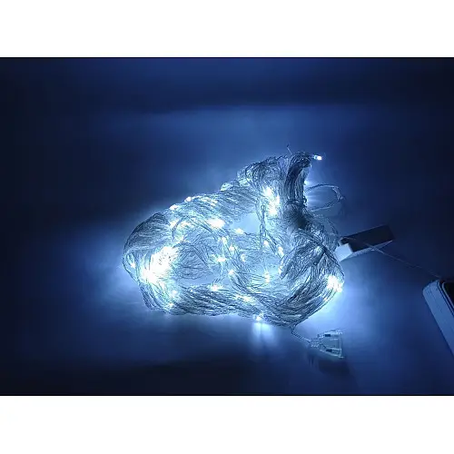 Гирлянда Xmas 320 Led Ламп Штора Водопад Холодный Белый 3Mх3M 165-Cl174W