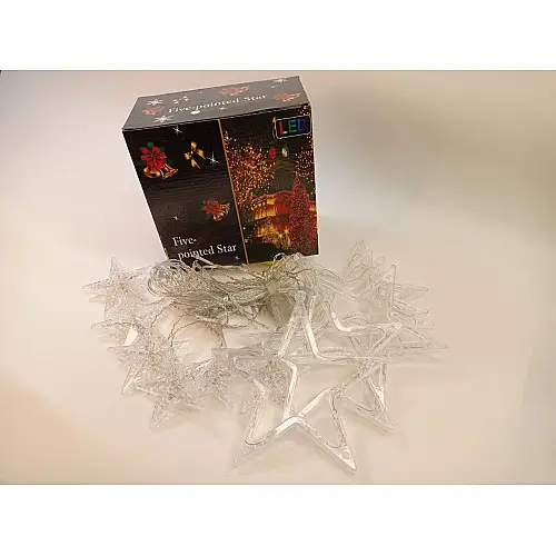 Гирлянда Xmas 120L Звезды 3М Разноцветное Свечение 165-Cl48Rgb