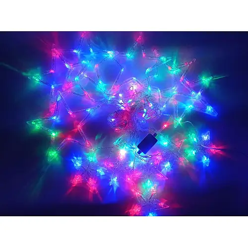 Гирлянда Xmas 120L Звезды 3М Разноцветное Свечение 165-Cl48Rgb