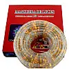 Светодиодная гирлянда-шланг Xmas Rope light для новогоднего декора улицы 10м свет LED - Теплый белый гибкая влаго/морозоустойчивая лента дюралайт от сети 220В