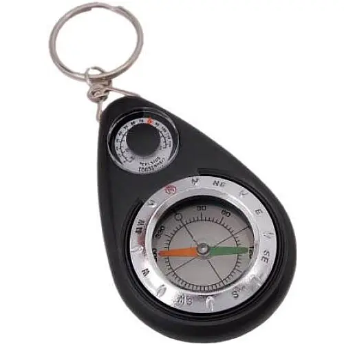Брелок Munkees Compass with Thermometer (1012-3154-BK)