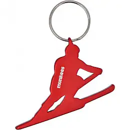 Брелок-открывашка Munkees 3496 Skier Red (1012-3496-RD)