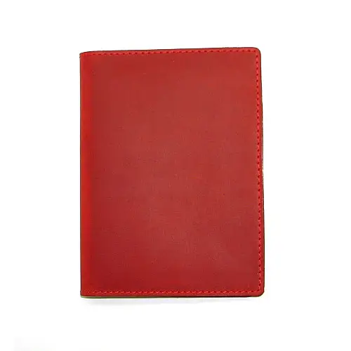 Обкладинка для документів DNK Leather Doc-01 col.H червона