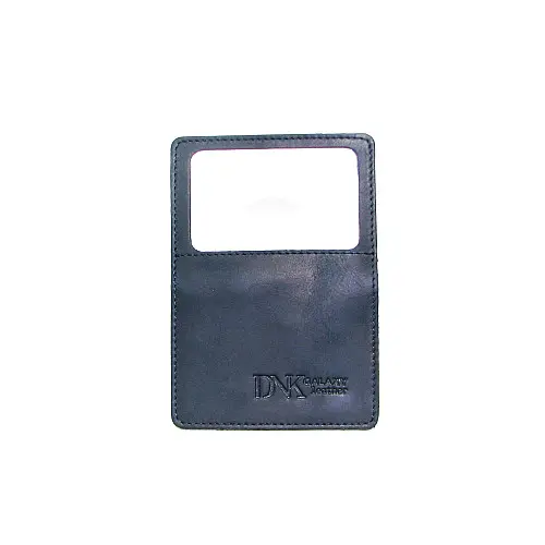 Міні обкладинка для документів ID паспорт DNK Leather mini окно H col.K синя