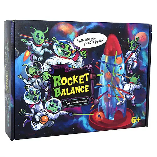 Настільна гра "Rocket Balance" Strateg 30407 укр.
