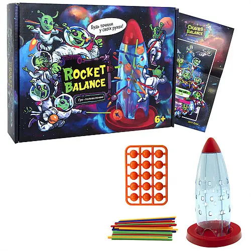 Настільна гра "Rocket Balance" Strateg 30407 укр.