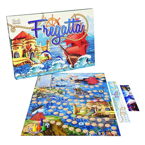 Настільна Гра-бродилка "Fregatta" Strateg 30552 рус.