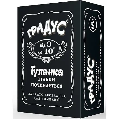 Настільна гра Bombat "Градус" укр. 800262