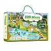 Гра навчальна з багаторазовими наклейками Умняшка "ZOO Абетка" укр. КП-005 KP-005