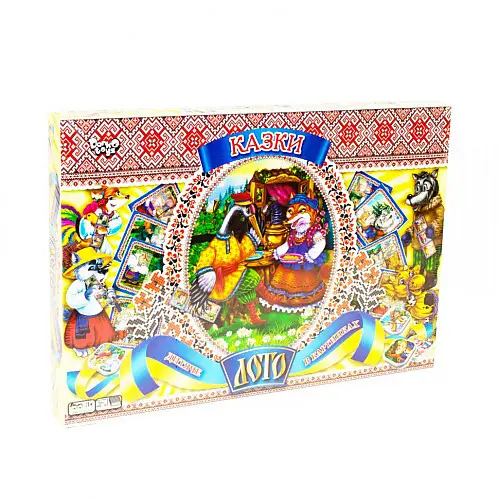 Настільна гра Danko Toys "Лото детское" DTL40C1-2U 7859 Казки - 2