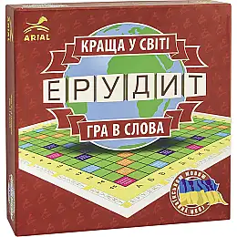 Настільна гра Arial Ерудит-УКР. Гра в слова 910107