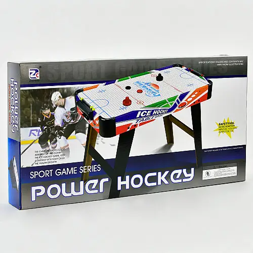 Настільна гра Аерохокей Zhicheng Power Hockey 80 х 42.5 х 60 см Розно-кольоровий (63321)