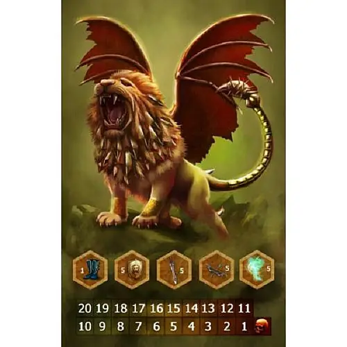 Настольная игра Bombat Game Лес. Легенда о Мантикоре